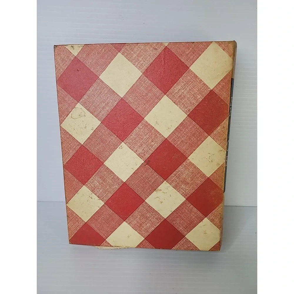 1968 Meredith Press Better Homes & Gardens New‎ Cook Book Hard Cover Binder